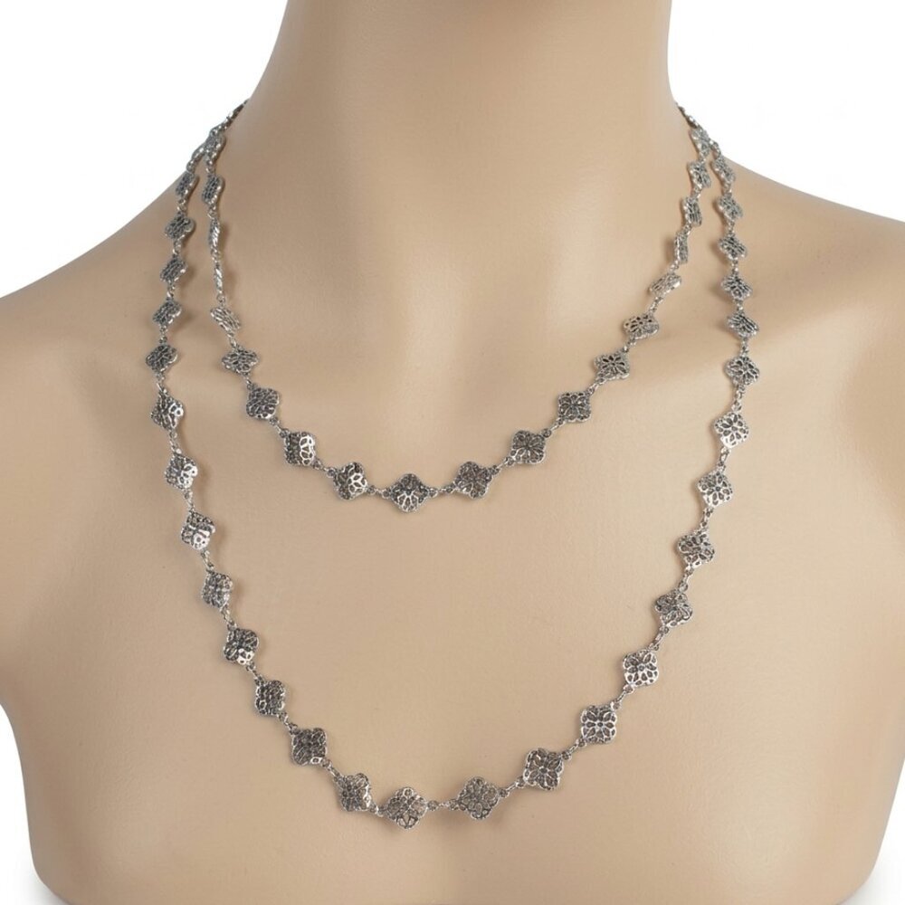 Fifth Avenue NWT Filigree Necklace Set 18" & 24"​